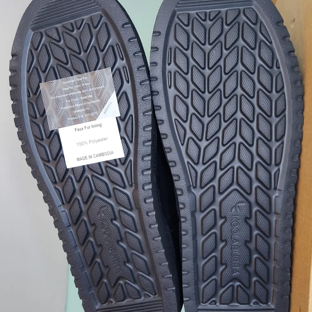 Koolaburra By UGG Aribel Short Black Women's Boots Size 8 & 11 NWT